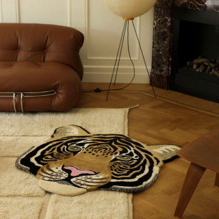 Doing Goods - Rajah Tiger Head Rug Large