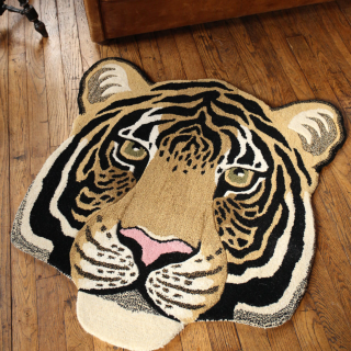 Doing Goods - Rajah Tiger Head Rug Large