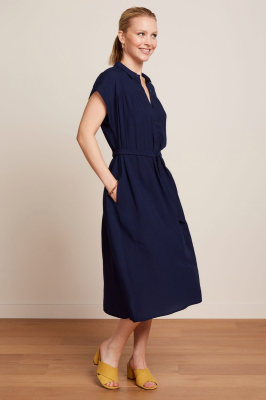 King Louie Amy Dress Tortoise - Evening Blue