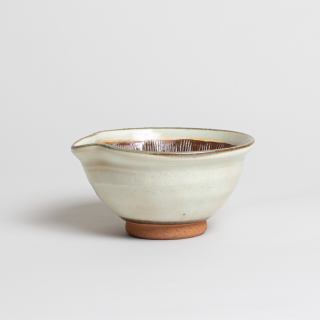 Large Ceramic Suribachi Japanese Mortar Minoyaki "konabiki"