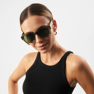 ECO Shades - Montana Transparent Brown Sunglasses 
