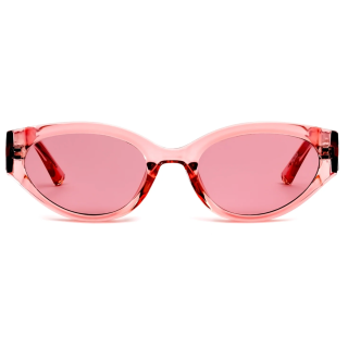 ECO Shades - Bello Transparent Red Sunglasses 