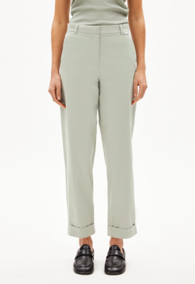 Armed Angels KAADWI Woven Pants Organic Cotton - Seagreen
