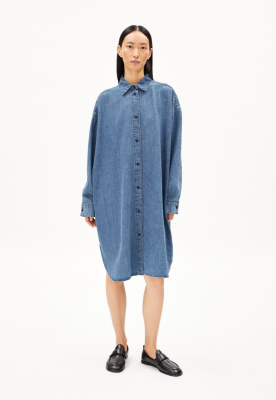 Armed Angels SAALY Denim Dress Organic Cotton - Airflow