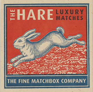 Archivist Gallery Safety Matches: The Hare