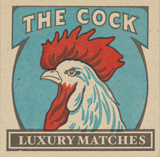 Archivist Gallery Safety Matches: The Cock