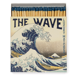 Archivist Gallery Safety Matches: Hokusai Wave