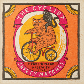 Archivist Gallery Safety Matches: The Cyclist