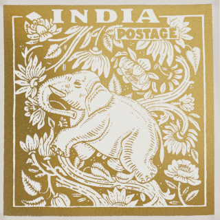Archivist Gallery Safety Matches: Elephant Stamp