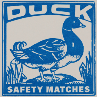 Archivist Gallery Safety Matches: Duck