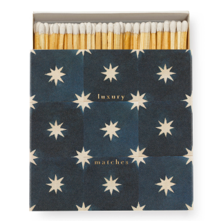 Archivist Gallery Safety Matches: Navy Star Tile