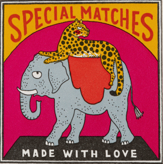 Archivist Gallery Safety Matches: Charlotte Farmer Elephant