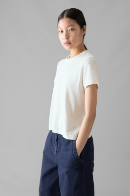 TOAST Sadie Organic Cotton Boy Tee - Chalk