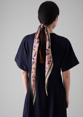 TOAST Floating Print Cotton Bandana - Multi