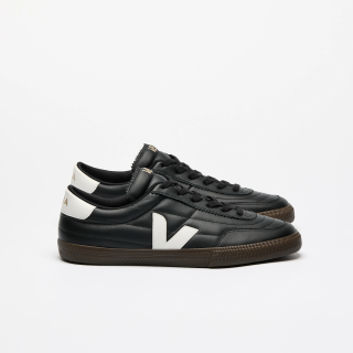 VEJA Panenka Leather Black White - Mens 