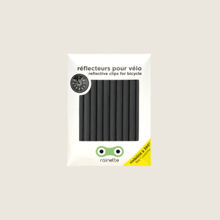 Rainette Reflectors for Bike Spokes - Charcoal grey