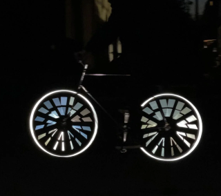 Rainette Reflectors for Bike Spokes - Neon