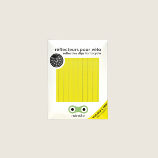 Rainette Reflectors for Bike Spokes - Neon Yellow