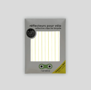 Rainette Reflectors for Bike Spokes - Neon Yellow
