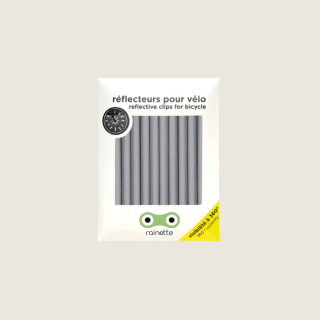 Rainette Reflectors for Bike Spokes - Silver