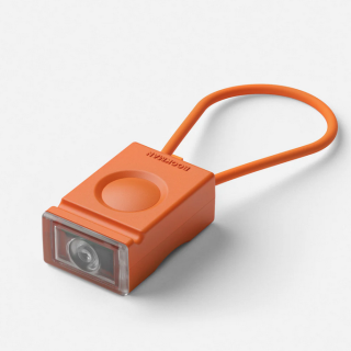 Bookman Block Light FRONT - Orange
