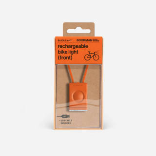 Bookman Block Light FRONT - Orange