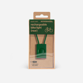 Bookman Block Light BACK - Green