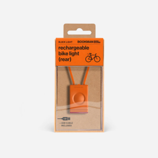 Bookman Block Light BACK - Orange