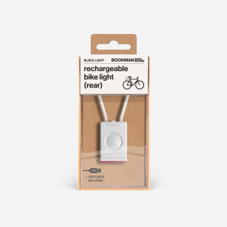Bookman Block Light BACK - White