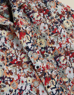 Portuguese Flannel ORCHARD Camo Shirt - Multicolour