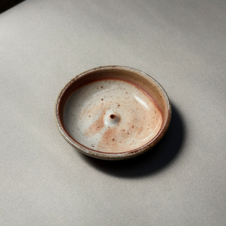 Incausa: Stoneware Incense Holder Shino