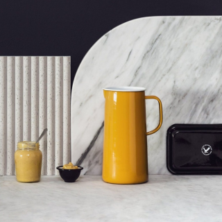 Falcon Enamelware 3 Pint Jug - Mustard