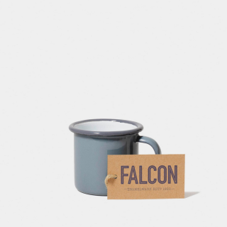 Falcon Enamelware Espresso Mug - Pigeon Grey