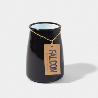 Falcon Enamelware Utensil Pot - Coal Black