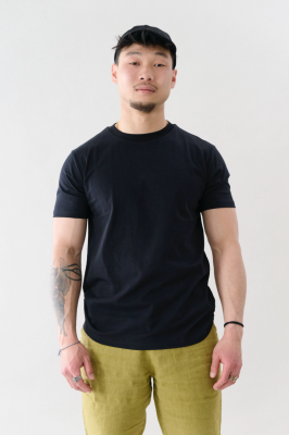 Kitchener Items - Clark Basic T-shirt Deep Black