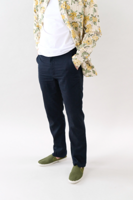 Kitchener Items - Pantalone Uomo Chino Jet Black
