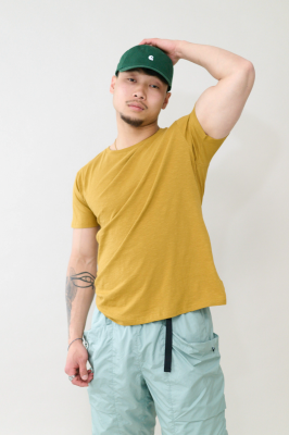 Kitchener Items - Marlon SS T-shirt Bronze Mist