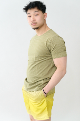 Kitchener items - Aymeric SS T-Shirt - Avocado & Turtledove