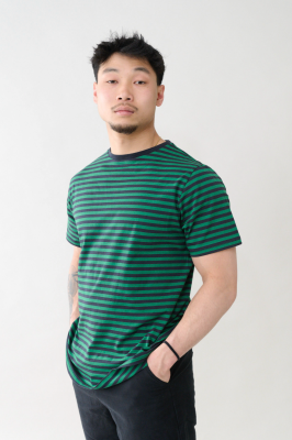 Kitchener Items - Norse SS T-Shirt Blue Graphite & Verdant Green