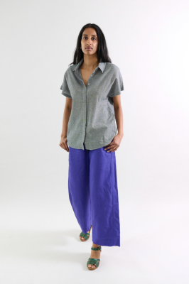 Kitchener Items - Camicia Manica Batsleeve Pepito Bianco Nero