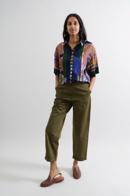 Kitchener Items - Chino Taglio Dritto Olive Twill