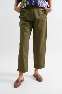 Kitchener Items - Chino Taglio Dritto Olive Twill