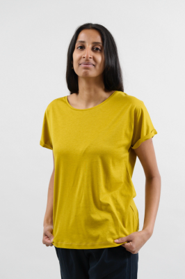 Kitchener Items - Audrey Wide Tee Golden Palm