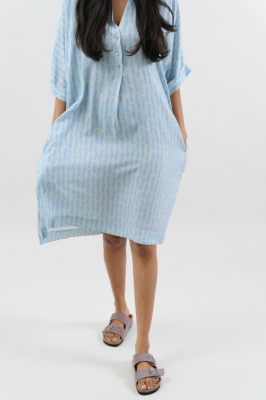 Kitchener Items - Abito Batsleeve Dress Heidra Print