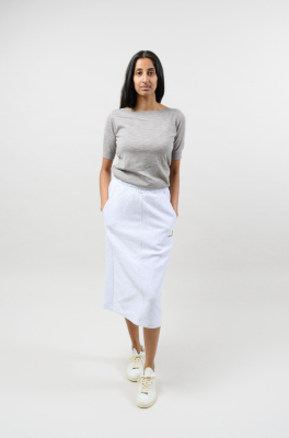Kitchener Items - Audra Slub Top Heather Grey