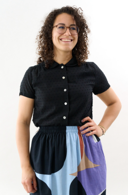 Kitchener Items - Camicia Blouse Righe Punti