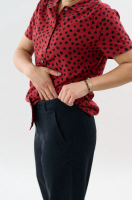 Kitchener Items - Camicia Blouse Rosso Leo