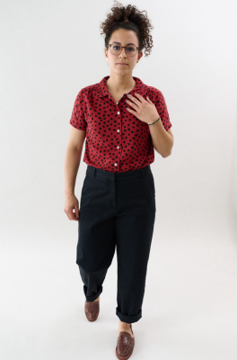 Kitchener Items - Camicia Blouse Rosso Leo