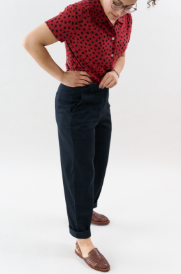 Kitchener Items - Chino Taglio Dritto Blue Graphite