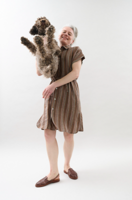 Kitchener Items - Abito Tunika Dress Lino Fiori Art